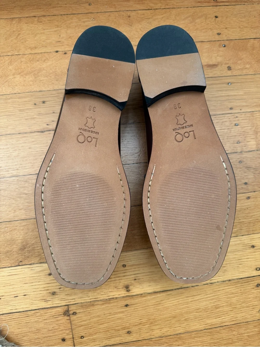 For trade: LoQ Elian loafers in chestnut